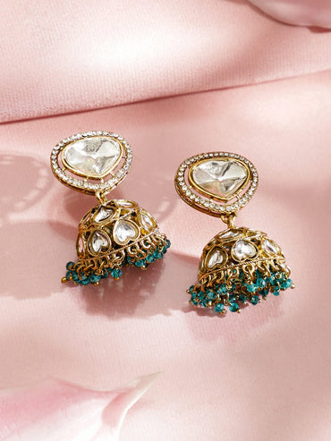 Turquoise Edges Kundan Choker Set Jewellery Set