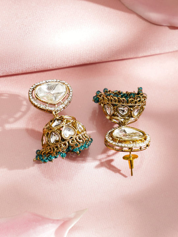 Turquoise Edges Kundan Choker Set Jewellery Set