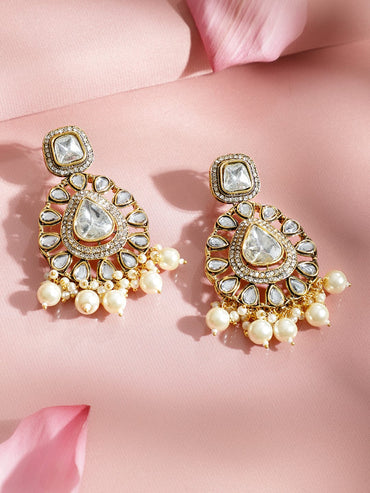 Whisper of Eternal Kundan Pearl Necklace Set Jewellery Set