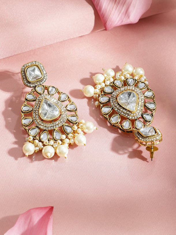 Whisper of Eternal Kundan Pearl Necklace Set Jewellery Set