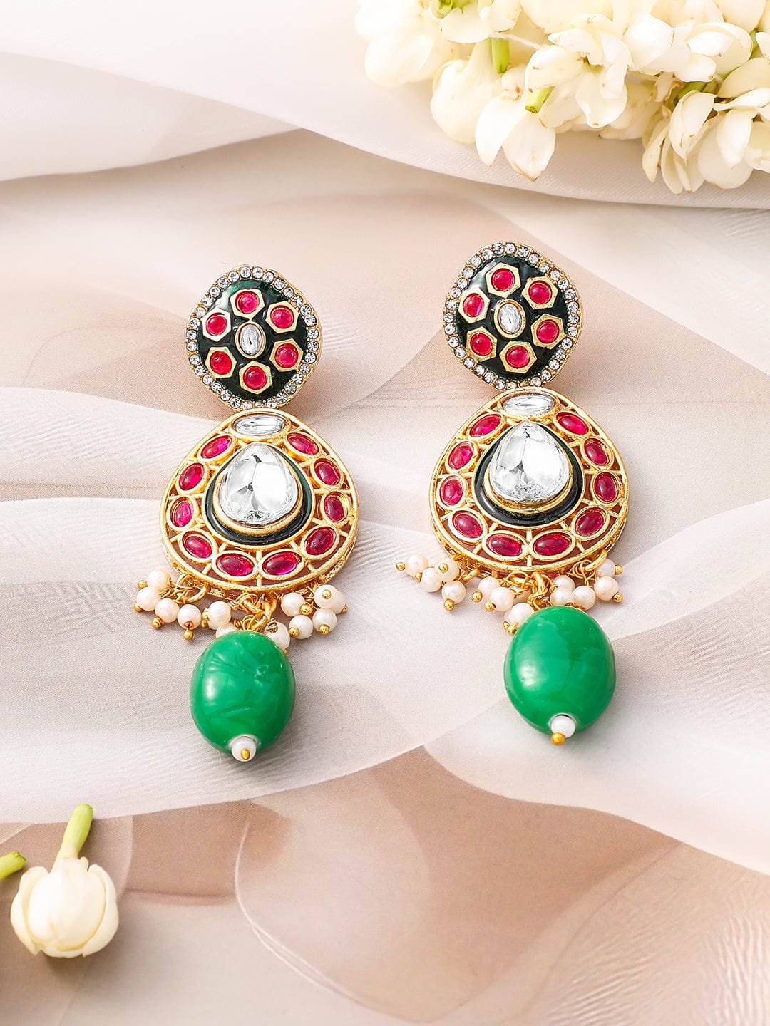 Whispers of Royal Bloom Necklace Set Jewellery Set