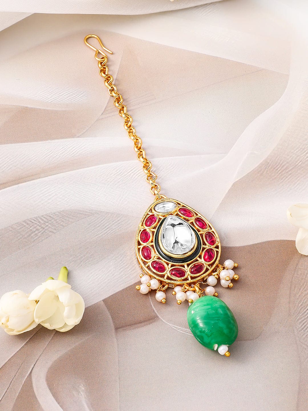 Whispers of Royal Bloom Necklace Set Jewellery Set