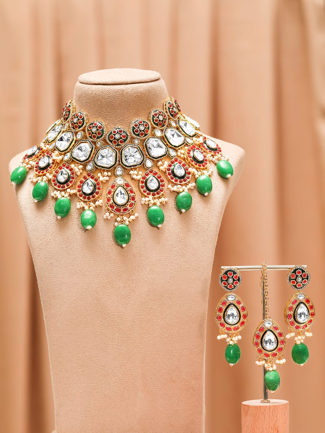 Whispers of Royal Bloom Necklace Set Jewellery Set