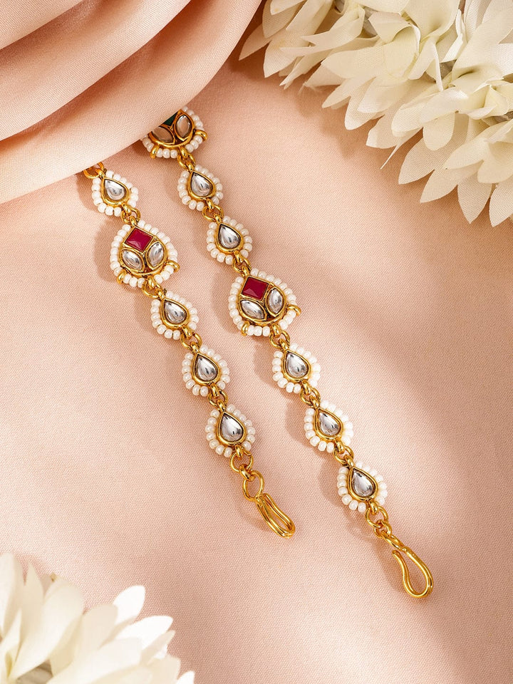 Whispers of Royal Bloom Sheeshphool Head Jewellery