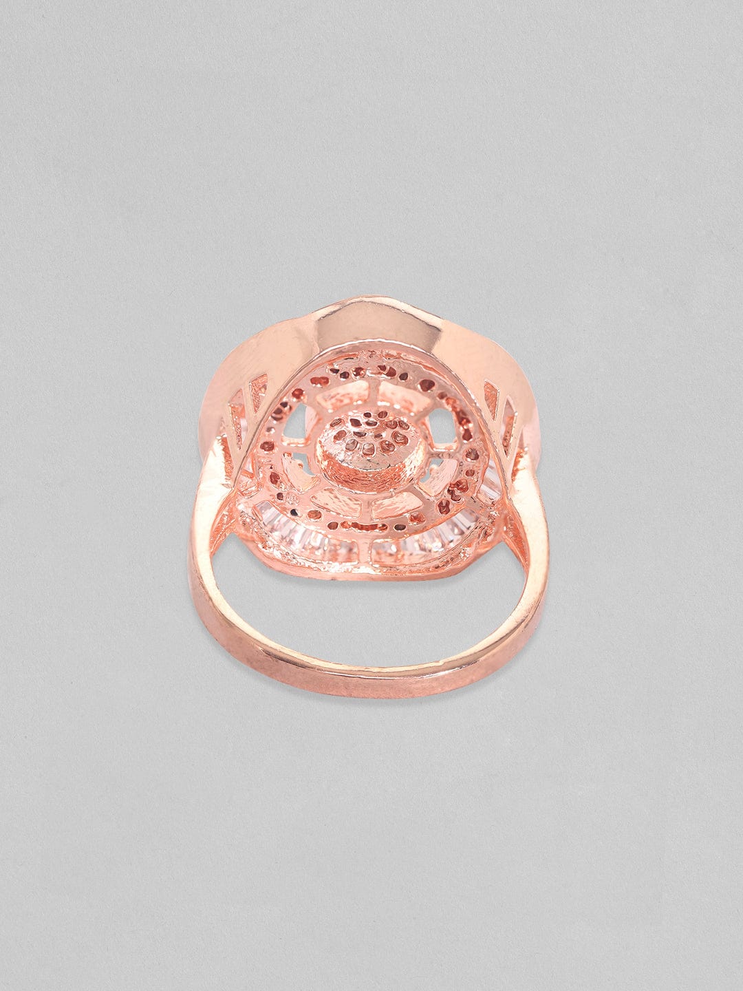 Bliss Rose Gold Sterling Silver Ring – Handmade Joy