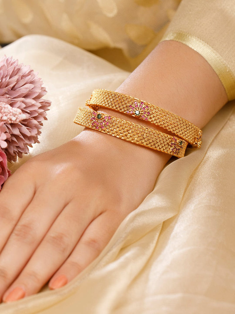 Latest 22k Gold Bangles Designs | Wedding Bangles Collection