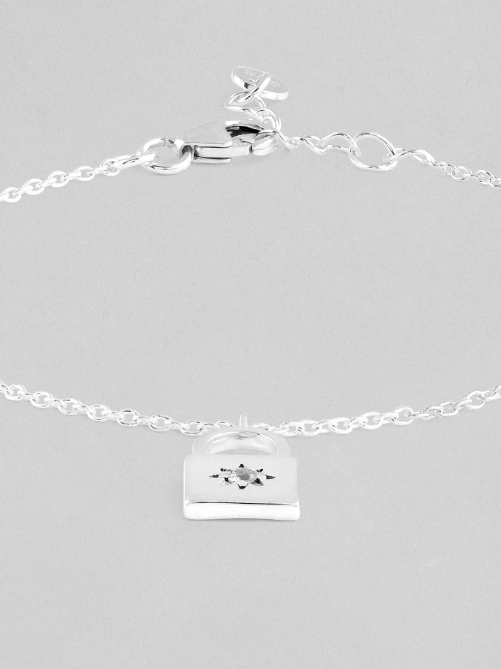 Rubans 925 Silver Lock The Moment Bracelet. Bracelets