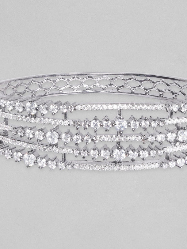 Rubans AD Turquoise Double Halo Cocktail Bracelet Bangles & Bracelets