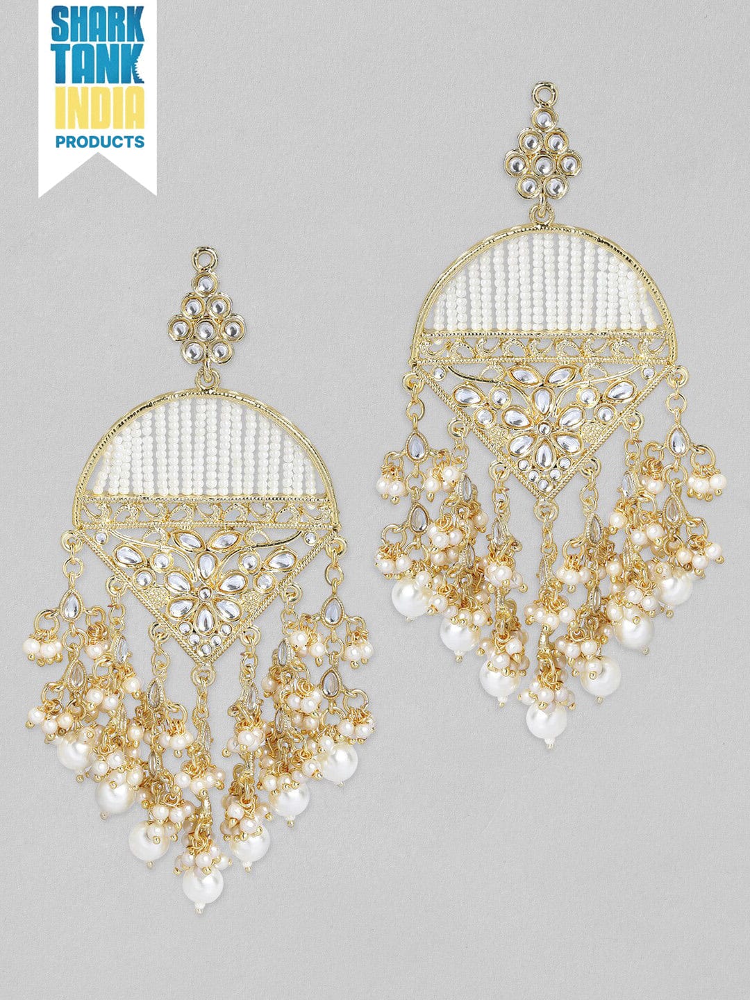 Buy Handmade Pacchi Chandbali earrings designs . – Gehna Shop