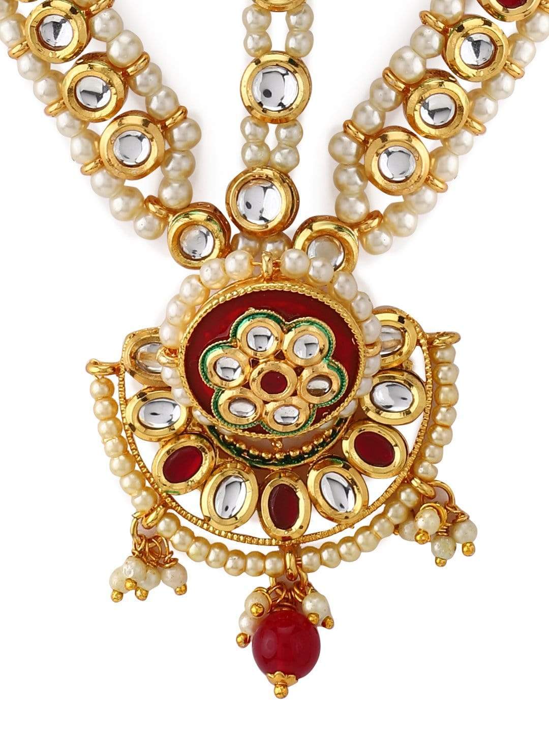 Rubans Gold Plated Kundan Matha Patti HEAD JEWELLERY