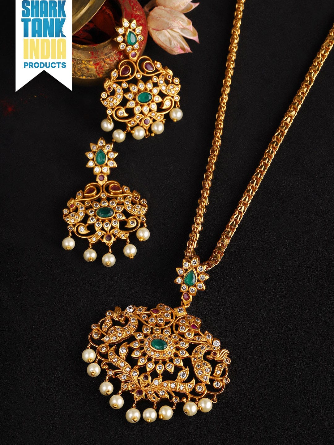 white & golden BEADED FRINGE, for Handicrafts Items at Rs 125
