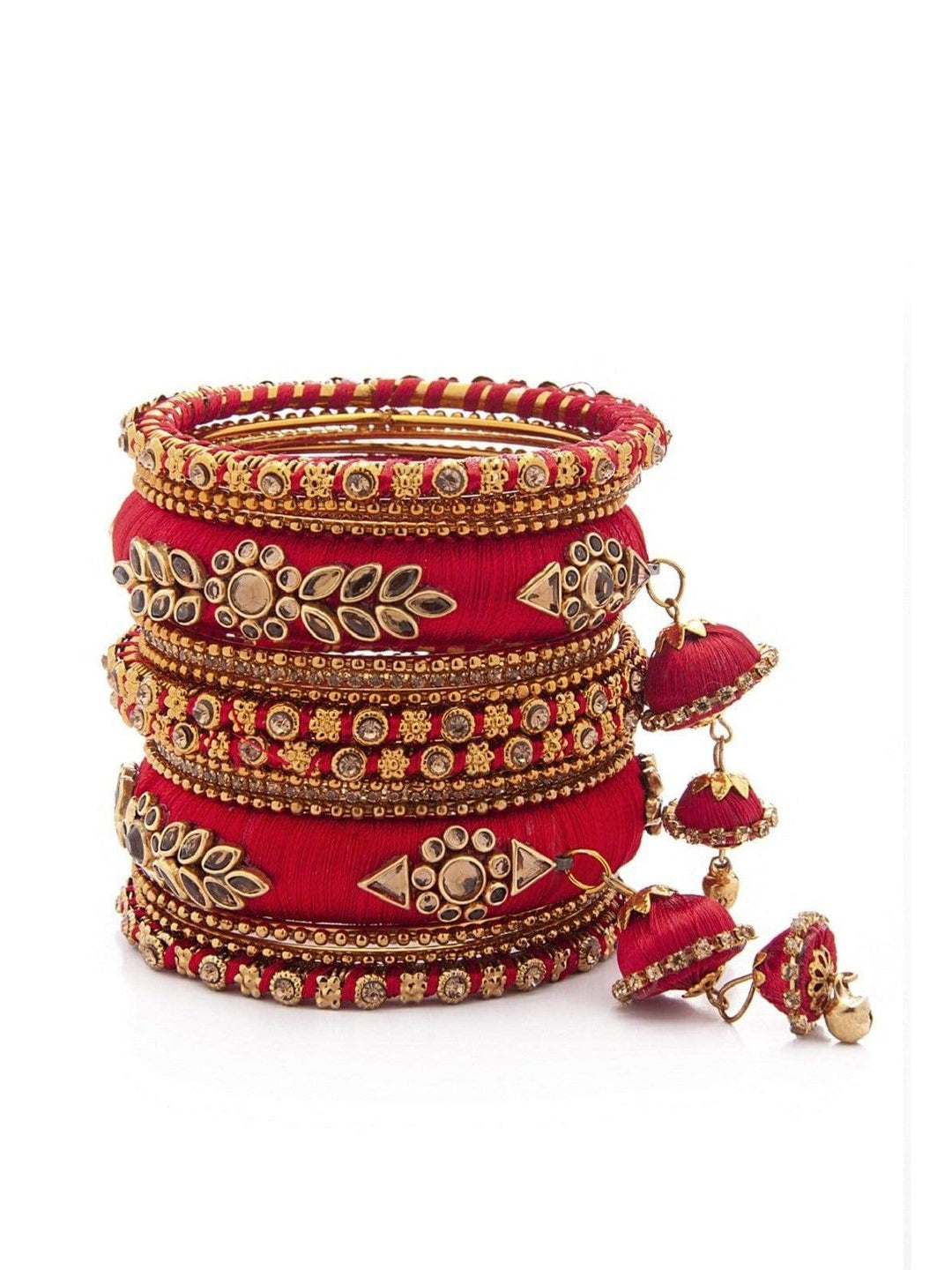 Rubans Red Thread Handcrafted Bangles Bangles & Bracelets