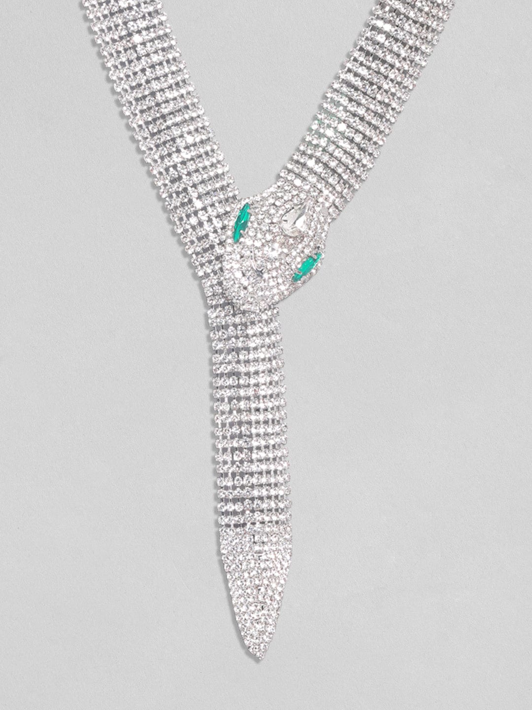 Stylish CZ Snake Pendant With Chain In 925 Sterling Silver at Rs 999 | 925 Silver  Pendant in Jaipur | ID: 2852430224933